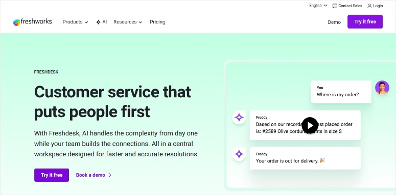 Freshdesk эффективный